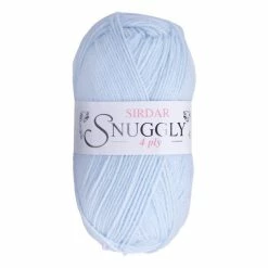 Top 10 β¨ Sirdar Pastel Blue Snuggly 4 Ply Yarn 50g π