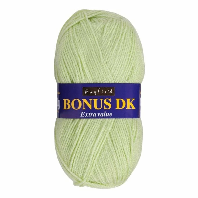 Brand new π Hayfield Lime Bonus DK Yarn 100g (882) β¨ 3 Brand new π Hayfield Lime Bonus DK Yarn 100g (882) β¨