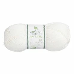 Brand new 🛒 The WI 👩 Women's Institute Cream Soft And Silky 4 Ply Yarn 100g ❤️