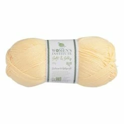 Cheap π€© The WI π© Women's Institute Yellow Soft And Silky 4 Ply Yarn 100g π