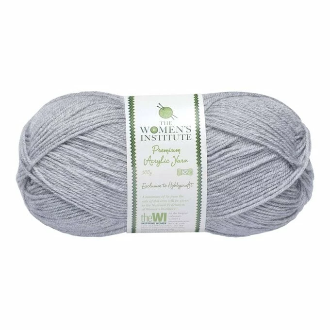 Promo βοΈ The WI π© Women's Institute Grey Premium Acrylic Yarn 100g π 3 Promo βοΈ The WI π© Women's Institute Grey Premium Acrylic Yarn 100g π