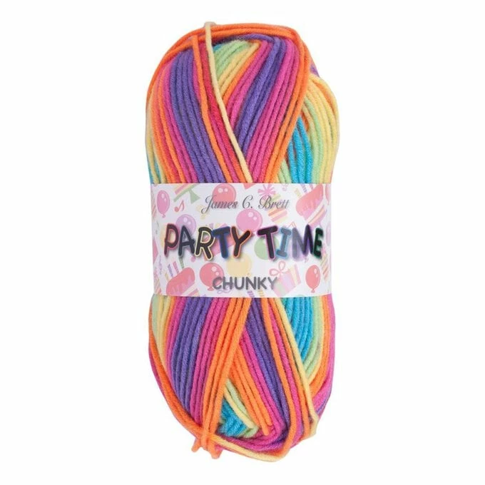 Promo π James C Brett PT1 Party Time Chunky Yarn 100g π₯° 3 Promo π James C Brett PT1 Party Time Chunky Yarn 100g π₯°