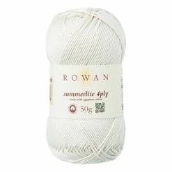 Brand new 💯 Rowan Seashell 🌞 Summerlite 4ply Yarn 50g 🎁