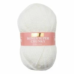 Coupon 🔔 Hayfield Cream Bonus Super Chunky Yarn 100g (812) ✨