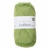 Cheap ⌛ Rico Design Rico Pistachio Creative Cotton Aran Yarn 50 G ✨