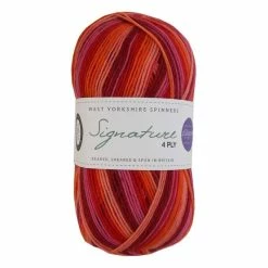 Best deal 🥰 West Yorkshire Spinners ☀️ Summer Sunset Signature 4 Ply 100g ✔️