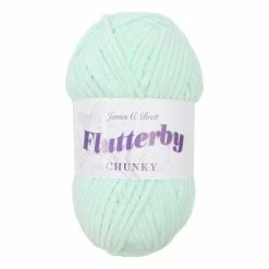 Best Sale 😍 James C Brett Mint Flutterby Chunky Yarn 100 G 😉