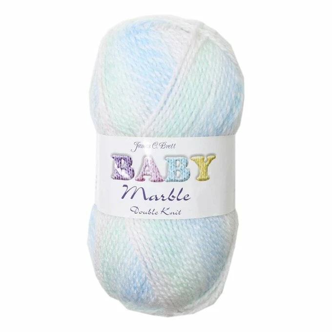 Best Pirce π€© James C Brett Mint Blue White Baby Marble DK Yarn 100g π 3 Best Pirce π€© James C Brett Mint Blue White Baby Marble DK Yarn 100g π