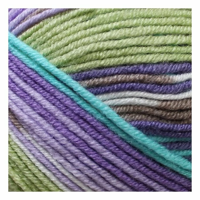 Budget ???? James C Brett Purple Lime Fairground DK Yarn 100g ⌛ 4 Budget ???? James C Brett Purple Lime Fairground DK Yarn 100g ⌛ - Image 2