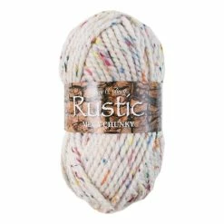 Wholesale 😍 James C Brett Cream Sprinkles Rustic Mega Chunky Yarn 100g 🔥
