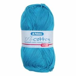 Hot Sale π Patons Peacock 100% Cotton 4 Ply 100g π§¨