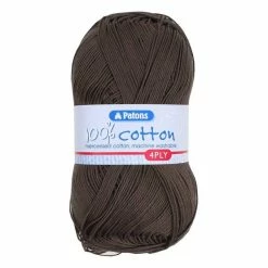 Best reviews of π€© Patons Brownie 100% Cotton 4 Ply 100g β¨