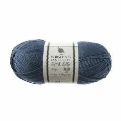 Coupon 👏 The WI 👩 Women's Institute Denim Soft And Silky 4 Ply Yarn 100g 👍