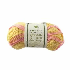 Top 10 🛒 The WI 👩 Women's Institute Striped Pink Mix Soft And Cuddly DK Yarn 50g ⭐