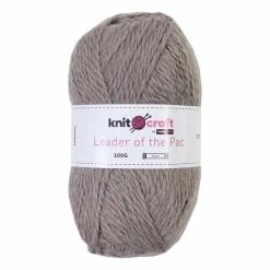 Best Sale 🛒 Knitcraft Mink Leader Of The Pac Aran Yarn 100g 🥰