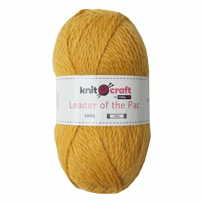 Coupon π Knitcraft Mustard Leader Of The Pac Aran Yarn 100g π 3 Coupon π Knitcraft Mustard Leader Of The Pac Aran Yarn 100g π