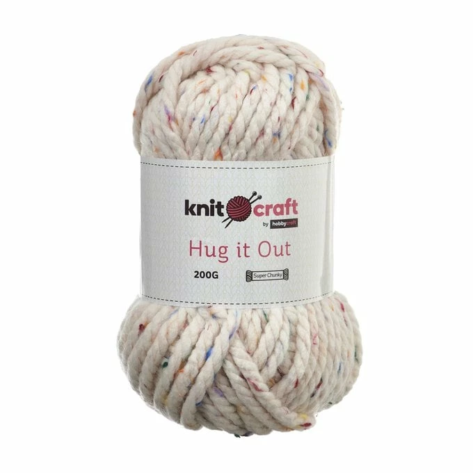 Promo π Knitcraft Cream Fleck Hug It Out Yarn 200g π€© 3 Promo π Knitcraft Cream Fleck Hug It Out Yarn 200g π€©