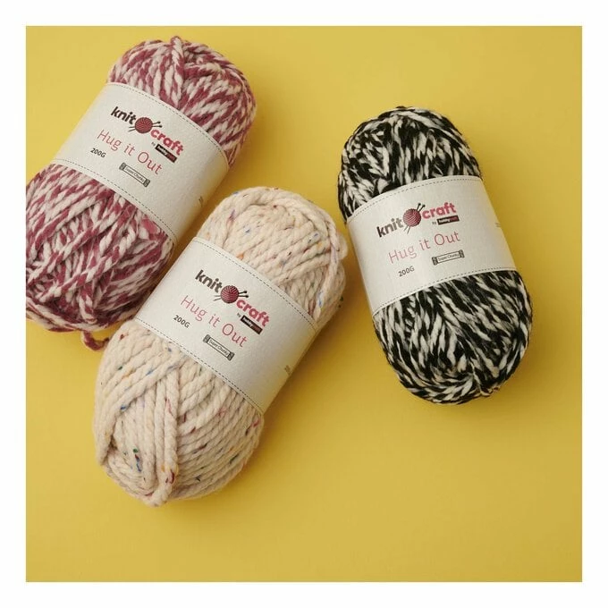 Promo π Knitcraft Cream Fleck Hug It Out Yarn 200g π€© 5 Promo π Knitcraft Cream Fleck Hug It Out Yarn 200g π€© - Image 3