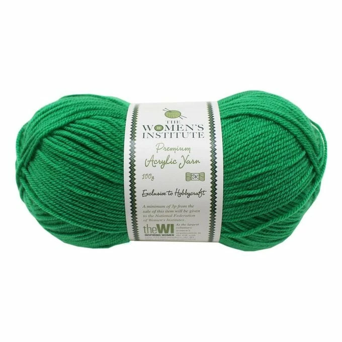 Coupon ๐ The WI ๐ฉ Womenโs Institute Green Premium Acrylic Yarn 100g ๐ 3 Coupon ๐ The WI ๐ฉ Womenโs Institute Green Premium Acrylic Yarn 100g ๐