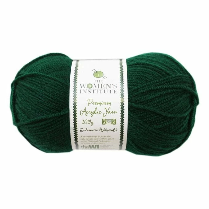 Cheapest ✨ The WI ???? Women’s Institute School Green Premium Acrylic Yarn 100g ???? 3 Cheapest ✨ The WI ???? Women’s Institute School Green Premium Acrylic Yarn 100g ????