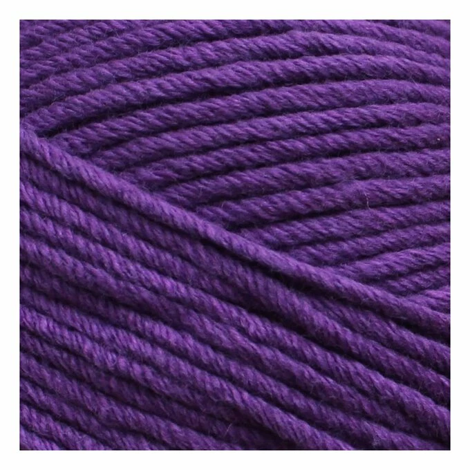 Best deal β¨ Knitcraft Purple Cotton Blend Plain DK Yarn 100g π 4 Best deal β¨ Knitcraft Purple Cotton Blend Plain DK Yarn 100g π - Image 2