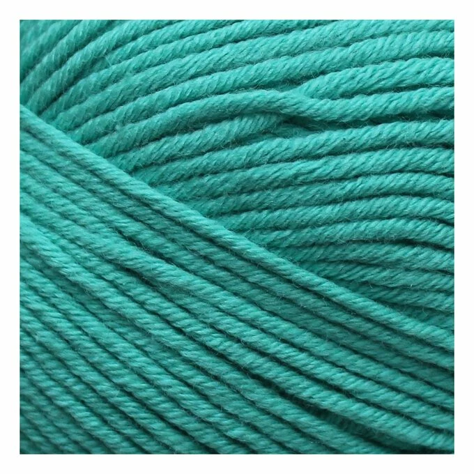 Best Pirce π₯ Knitcraft Teal Cotton Blend Plain DK Yarn 100g 𧨠4 Best Pirce π₯ Knitcraft Teal Cotton Blend Plain DK Yarn 100g 𧨠- Image 2