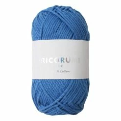 Hot Sale ???? Rico Design Rico Blue Ricorumi DK Yarn 25g ❤️