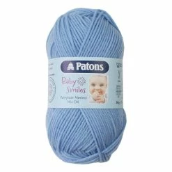Buy β¨ Patons Pale Blue Fairytale Merino Mix DK Yarn 50g π―