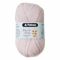 Promo ⌛ Patons Pale Pink Fairytale Fab Aran Yarn 50g 🎁