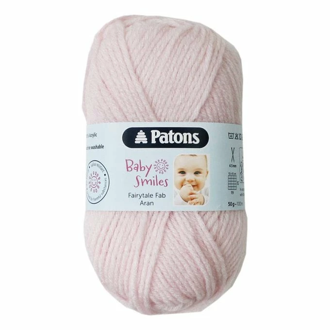 Promo β Patons Pale Pink Fairytale Fab Aran Yarn 50g π 3 Promo β Patons Pale Pink Fairytale Fab Aran Yarn 50g π