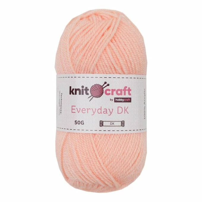 Best deal ???? Knitcraft Peach Everyday DK Yarn 50g ❤️ 3 Best deal ???? Knitcraft Peach Everyday DK Yarn 50g ❤️