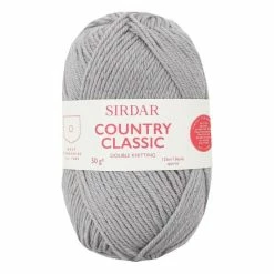Hot Sale ???? Sirdar Silver Grey Country Classic DK Yarn 50g ????