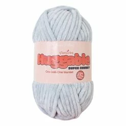 Flash Sale 🎁 James C Brett Grey Flutterby Huggable Yarn 250g 🎉