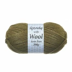 Cheap 👍 Wendy Bracken Pure Wool Aran Yarn 200g 👍