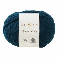 Best deal 👏 Rowan Green Teal Alpaca Soft DK Yarn 50g 🔔