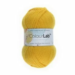 Best deal 👏 West Yorkshire Spinners Citrus Yellow ColourLab DK Yarn 100g 😀