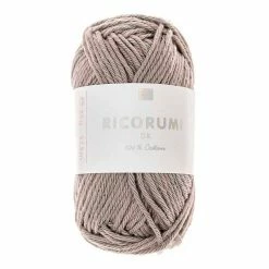 Hot Sale ❤️ Rico Design Rico Grey Ricorumi DK Yarn 25g ????