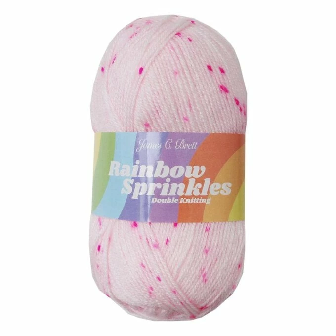 Cheapest ???? James C Brett Pink Spot Print Rainbow Sprinkles Yarn 100g ???? 3 Cheapest ???? James C Brett Pink Spot Print Rainbow Sprinkles Yarn 100g ????