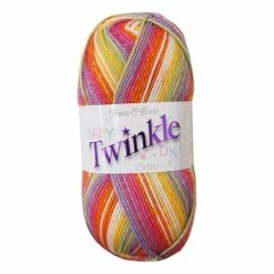 New ???? James C Brett Multi Baby Twinkle DK 100g ????