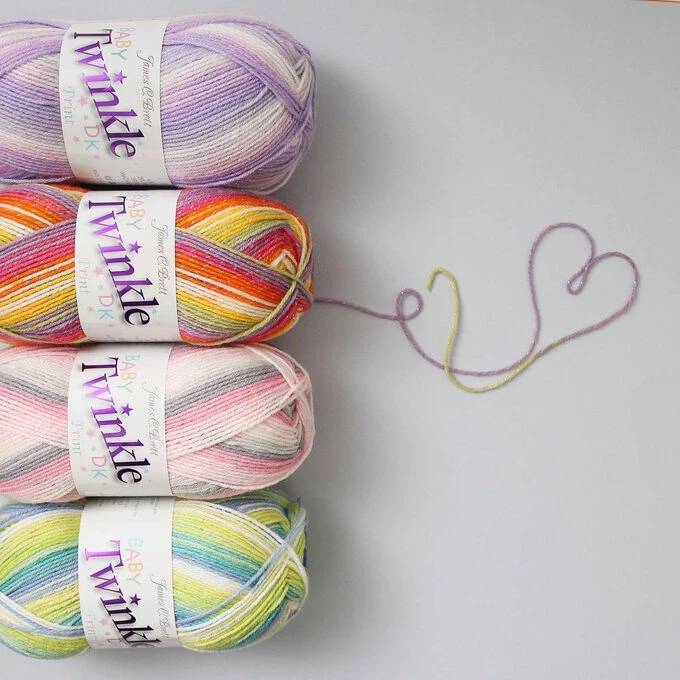 Cheapest ???? James C Brett Lilac Baby Twinkle DK 100g ???? 5 Cheapest ???? James C Brett Lilac Baby Twinkle DK 100g ???? - Image 3