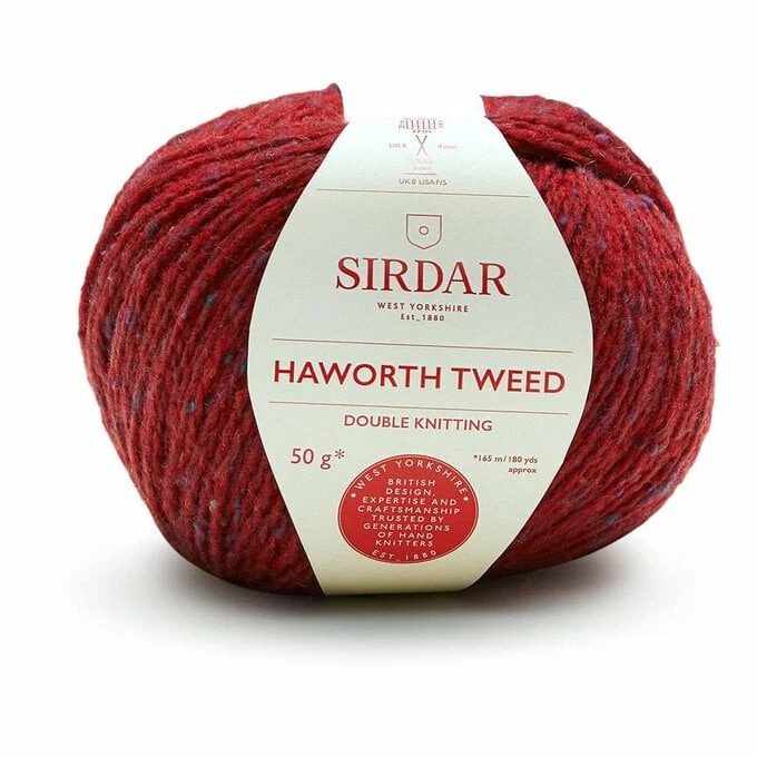 Cheap ⌛ Sirdar West Riding Red Haworth Tweed DK 50g ???? 3 Cheap ⌛ Sirdar West Riding Red Haworth Tweed DK 50g ????