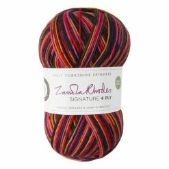 Best deal 🎁 West Yorkshire Spinners WYS Sunset Bouquet Zandra Rhodes Signature 4 Ply 100g 🔥