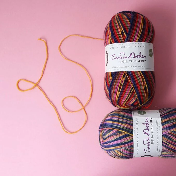 Deals π West Yorkshire Spinners WYS Zandra's Rainbow Zandra Rhodes Signature 4 Ply 100g β€οΈ 6 Deals π West Yorkshire Spinners WYS Zandra's Rainbow Zandra Rhodes Signature 4 Ply 100g β€οΈ - Image 4