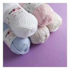 Outlet 🌟 Knitcraft Blue Be My Baby DK Yarn 100g 🛒 -Hayfield Shop 657453 1003 3 Knitcraft Be My Baby Blue 100g