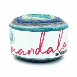 New ❤️ Lion Brand Babar Mandala Bonus Bundle 300g ????