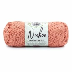 Brand new 🌟 Lion Brand Salmon Nuboo Yarn 85g 🧨