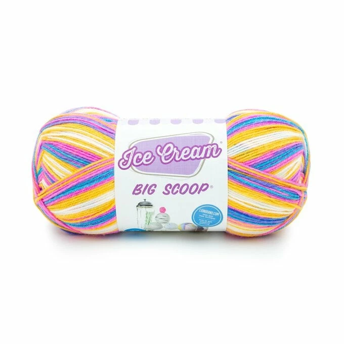 Brand new βοΈ Lion Brand Moose Tracks Ice Cream Big Scoop Yarn 284g 𧨠3 Brand new βοΈ Lion Brand Moose Tracks Ice Cream Big Scoop Yarn 284g π§¨