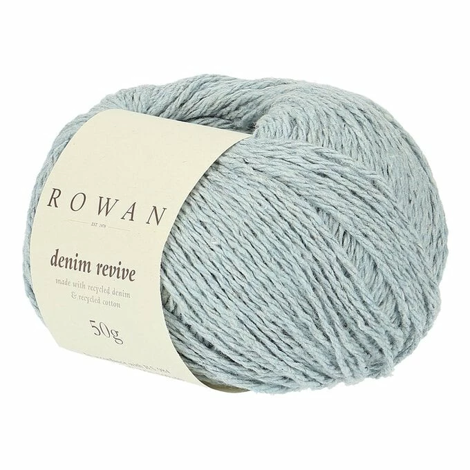 Promo ???? Rowan Blue Wash Denim Revive Yarn 50g ❤️ 3 Promo ???? Rowan Blue Wash Denim Revive Yarn 50g ❤️