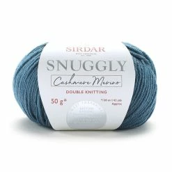Promo 💯 Sirdar Teal Snuggly Cashmere Merino DK Yarn 50g 🥰