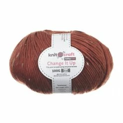 Discount π Knitcraft Terracotta Change It Up Yarn 100g π₯